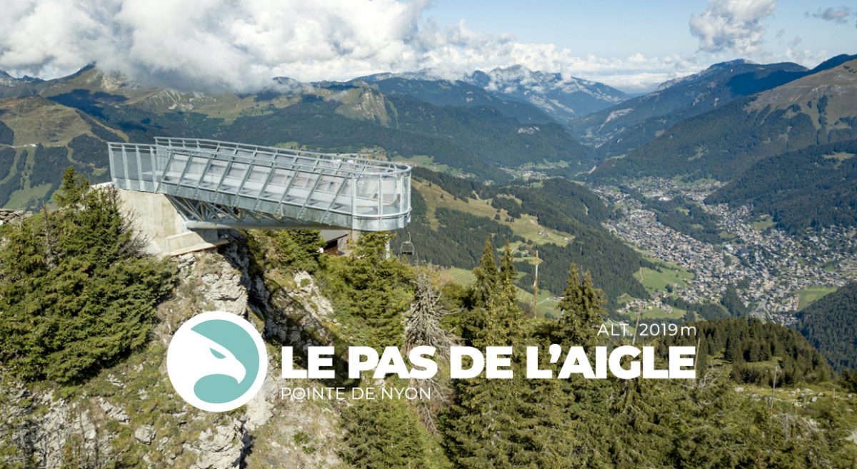 Visuel été de Le Pas de L'aigle à Morzine.