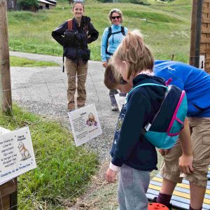 Enfant participant au jeu d episte du monde de jacquotte.